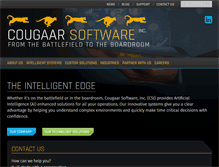 Tablet Screenshot of cougaarsoftware.com